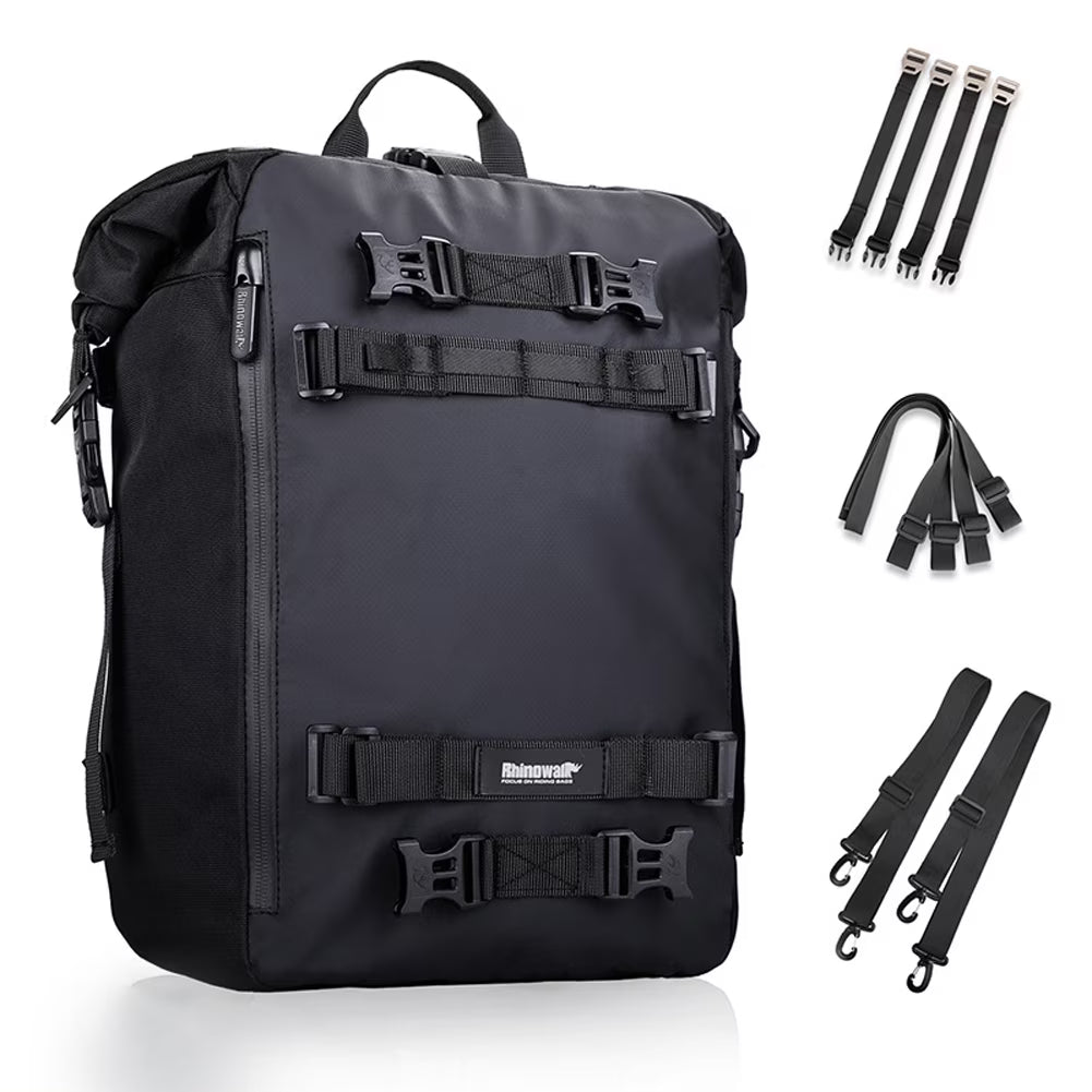 Waterproof Motorcycle Saddle Rack Trunk Luggage Bag V5727