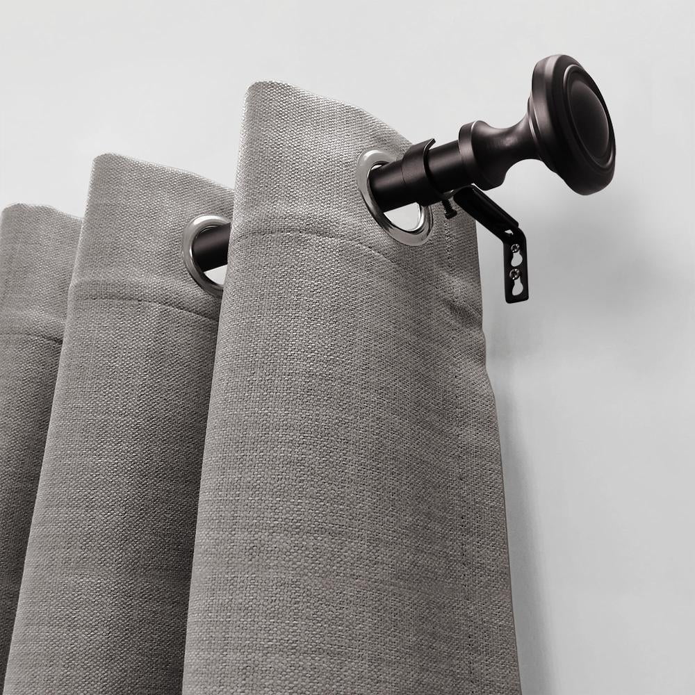 1" Oil Rubbed Bronze Single Curtain Rod A37011
