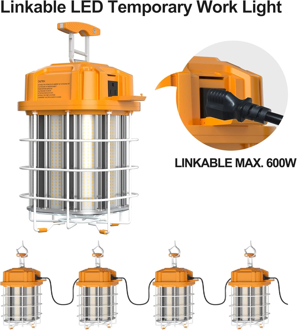 150W LED Portable Work Light with 10ft Cord U169060
