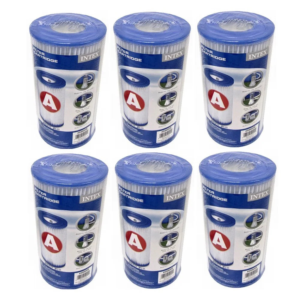 Above Ground Swimming Pool Kit with 6 Replacement Filters O27062