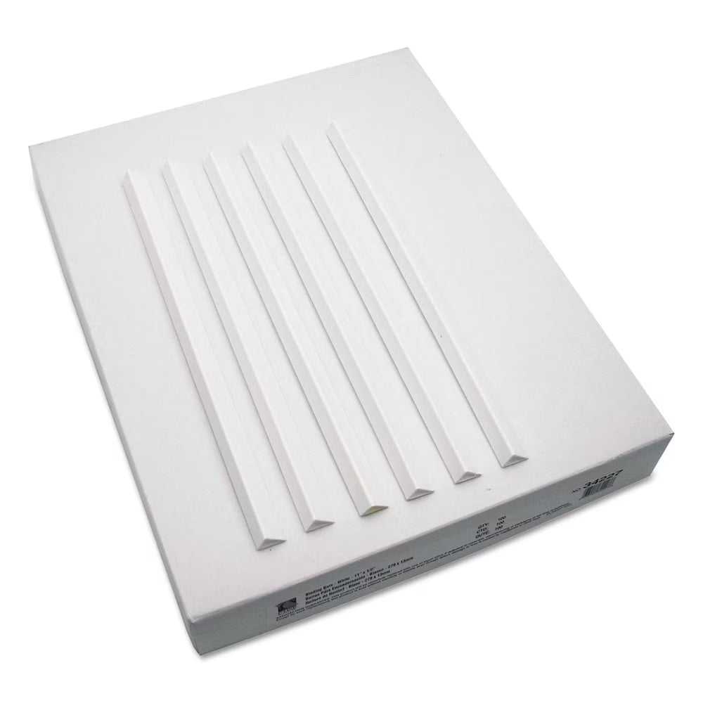 Binding Bars, White, 100/Box H4543