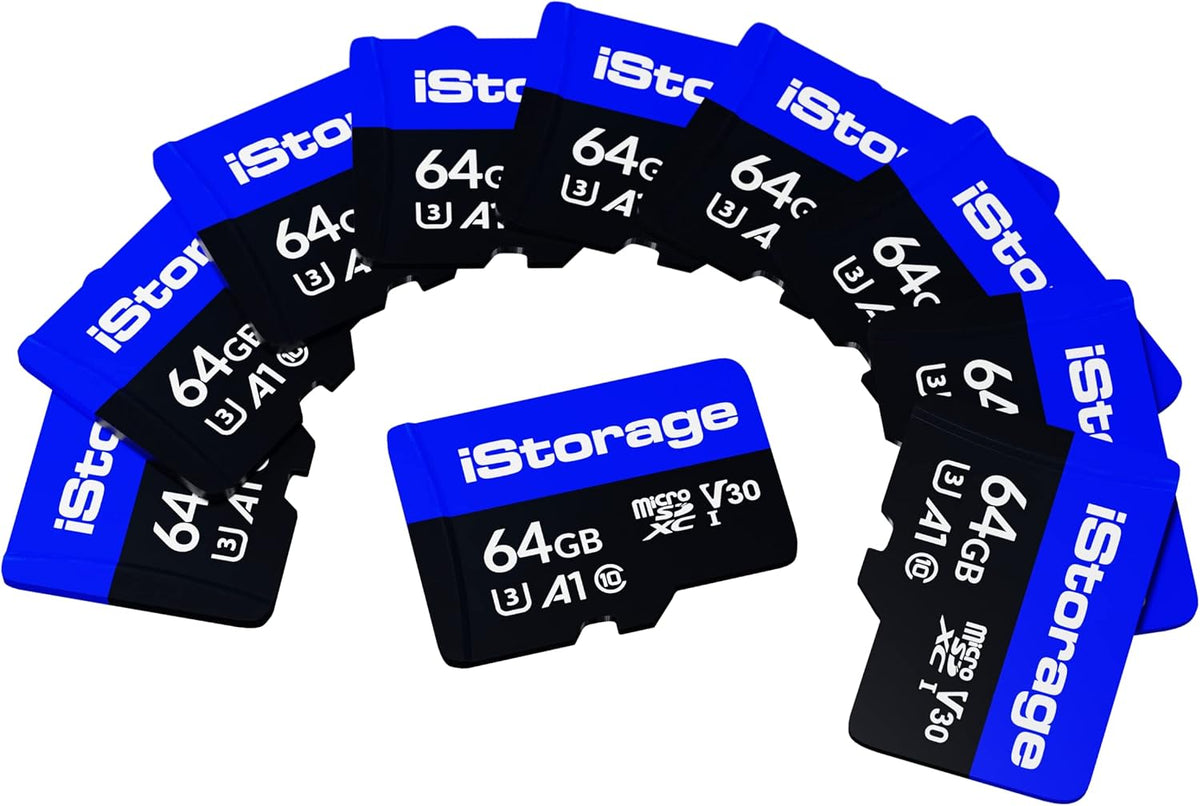 10 Pack iStorage microSD Card 32GB C1948