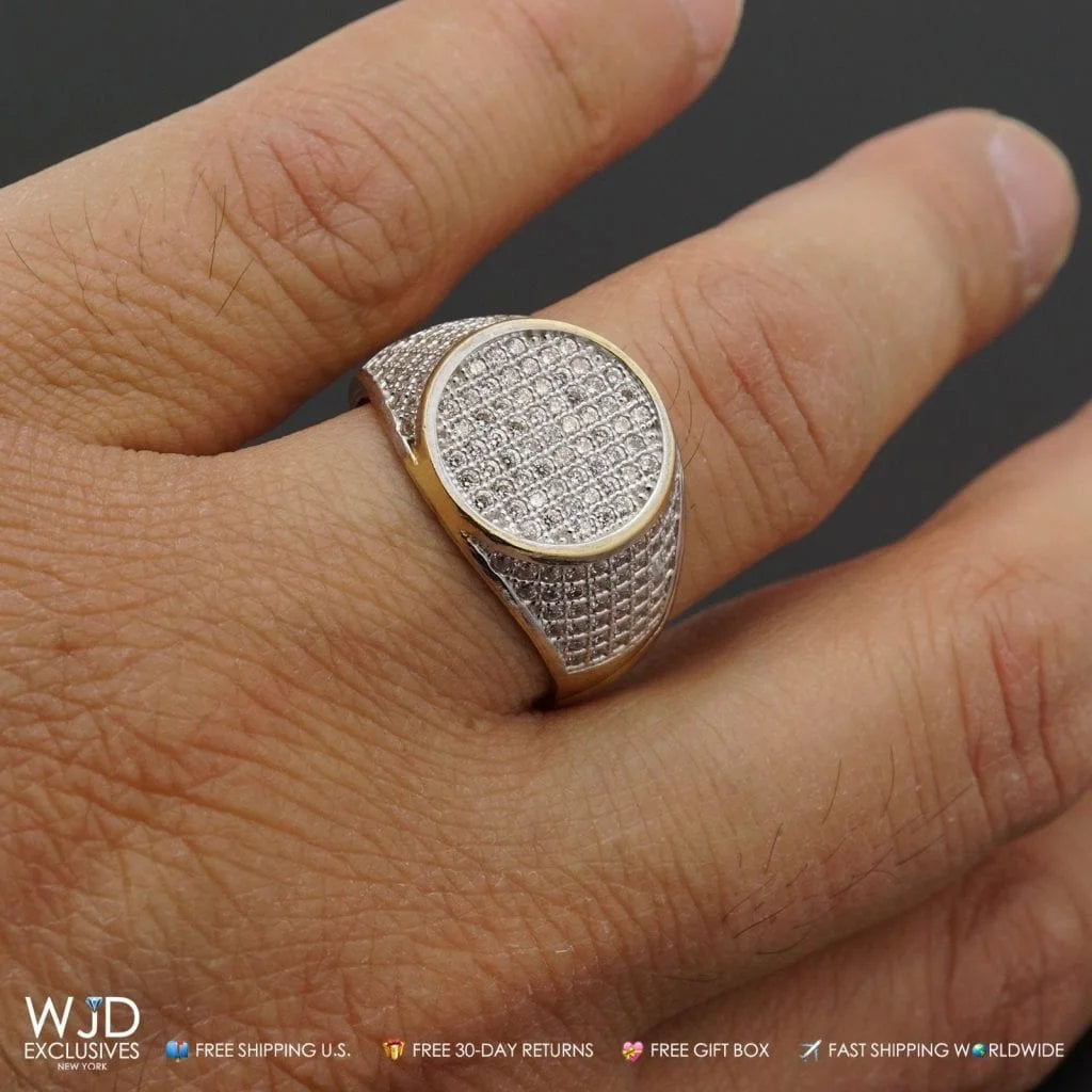 10K Yellow Gold Signet Ring Z29102