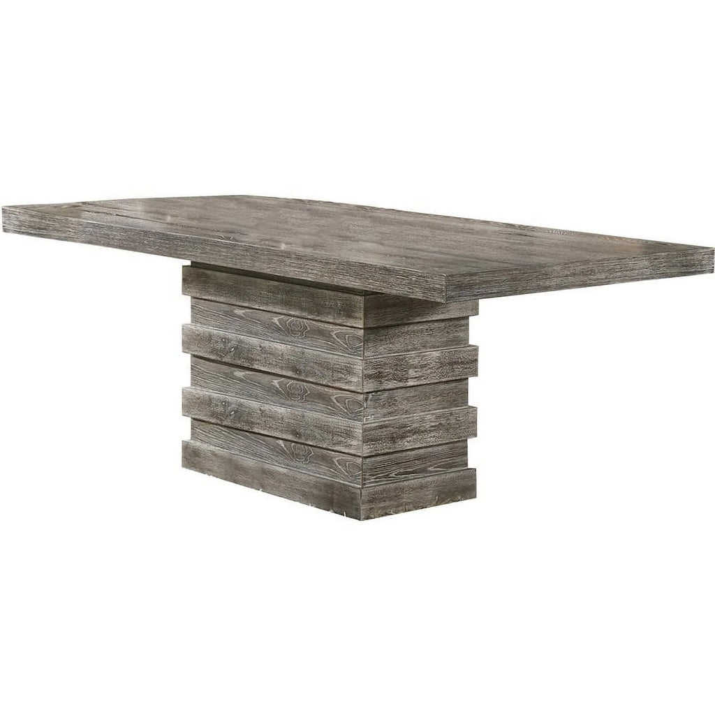 85" Rectangular Wood Dining Table K521451