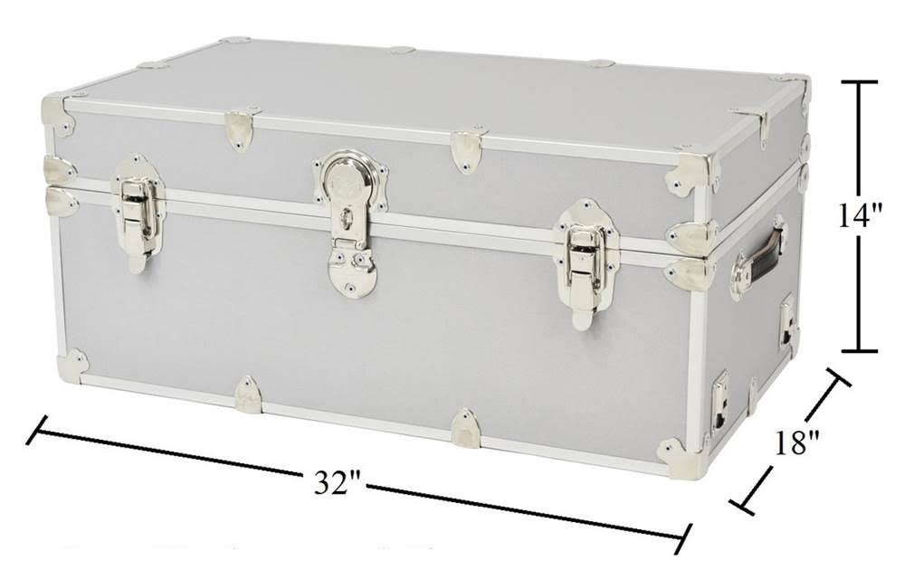 Silver Finish Birch Storage Box N833