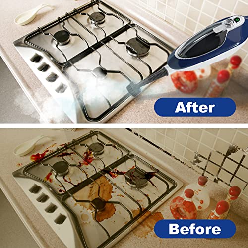10-in-1 Detachable Handheld Steam Mop with 11 Accessories T8585