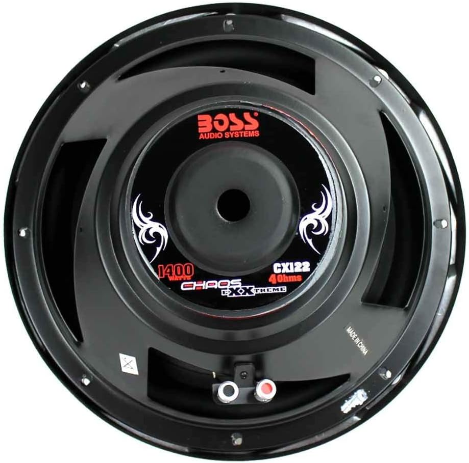 12 1400W Car Audio Subwoofer & 1500W Mono Amplifier with 8 Gauge Wiring Kit & Single 12 Vented Subwoofer Enclosure Box V94253