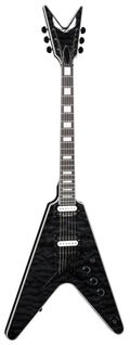 Trans Black Quilt Top Electric Guitar L880