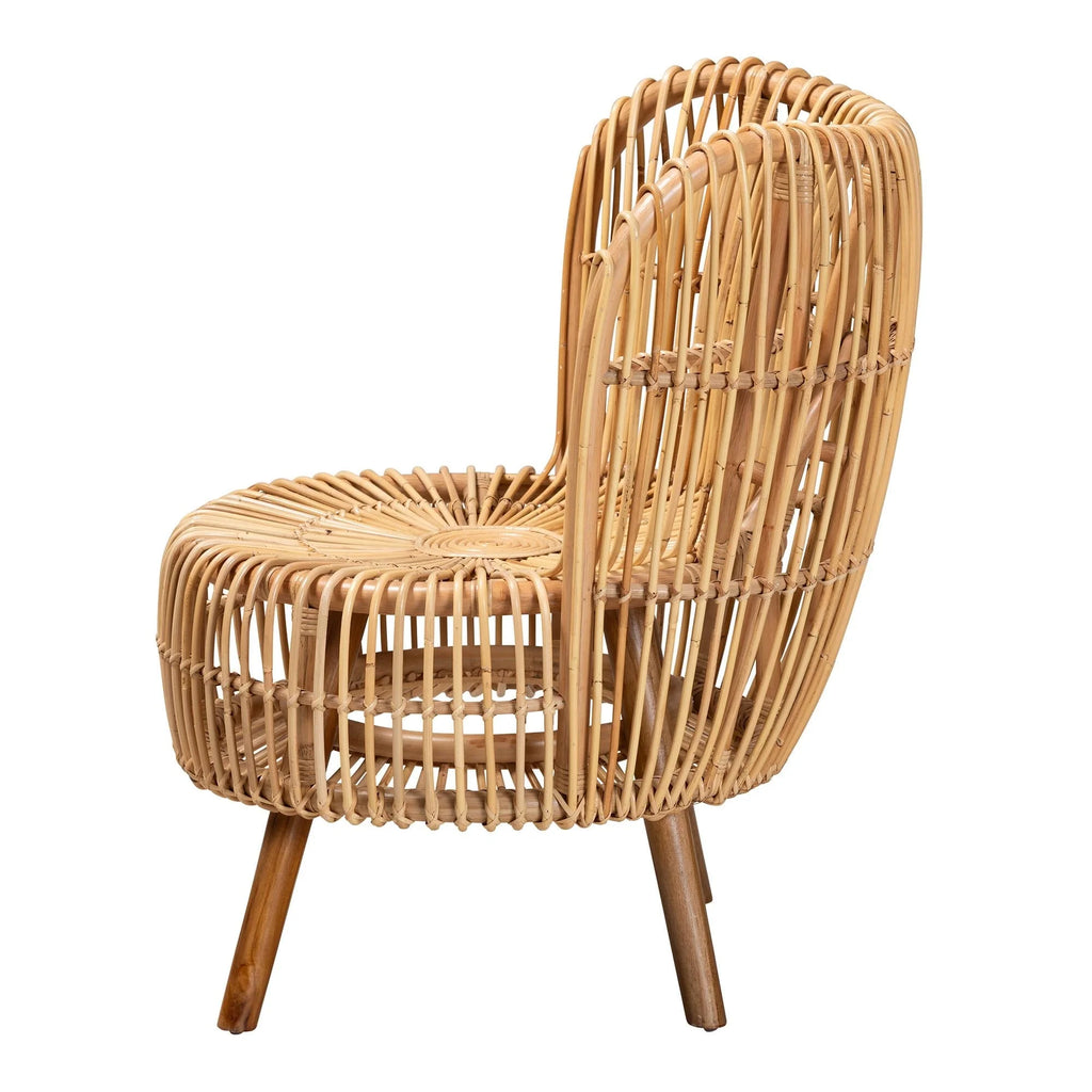 Natural Rattan Lounge Chair B568071