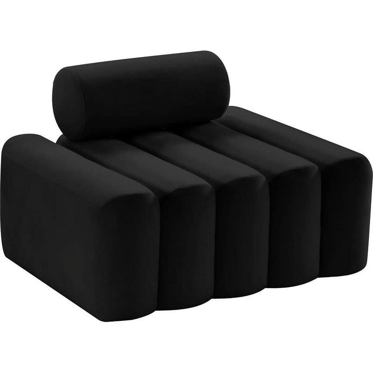 Black Velvet Chair A305
