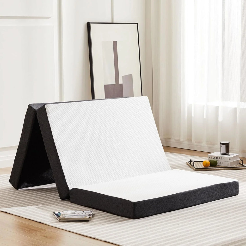 4 inch Tri-fold Memory Foam Mattress Topper M7429