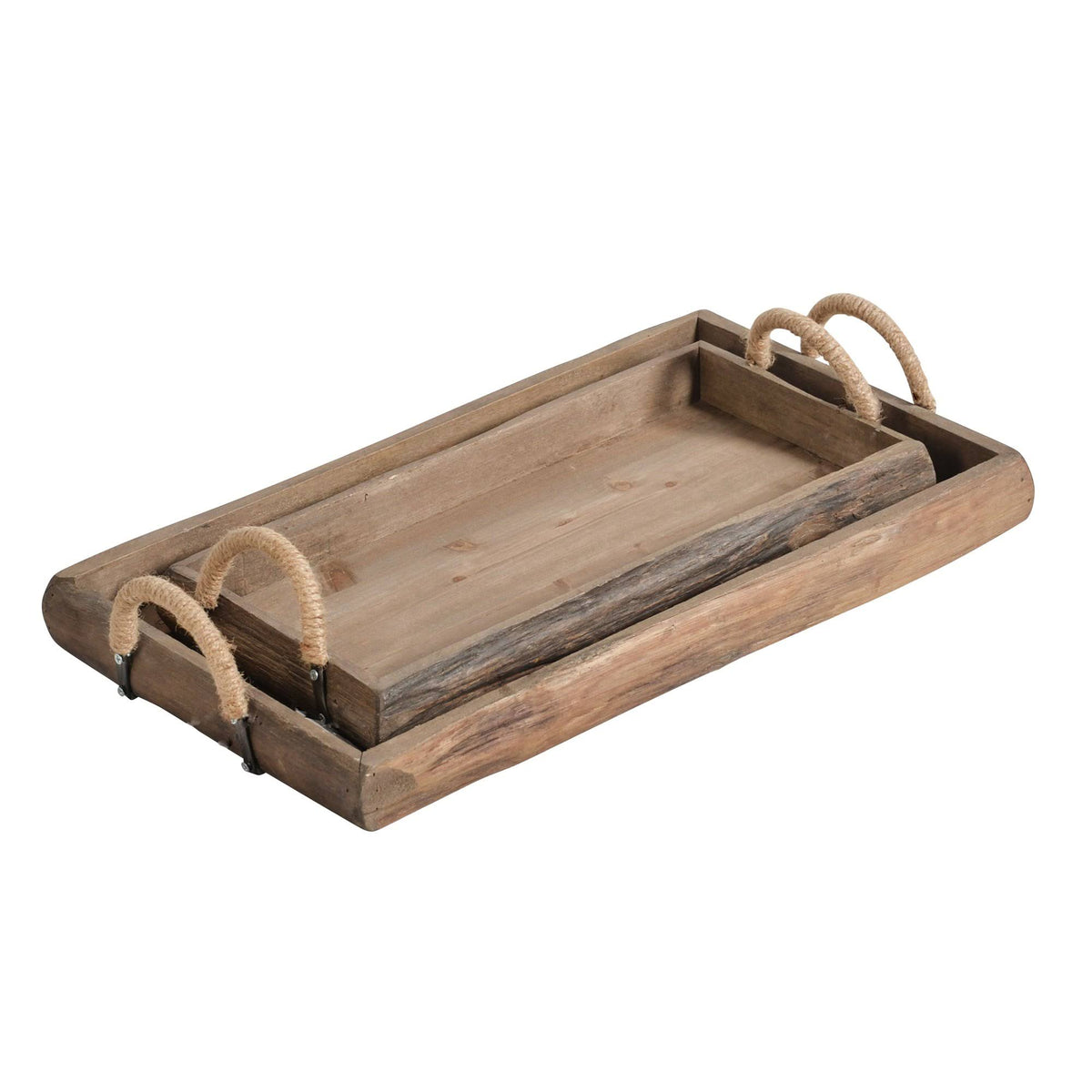 Brown Wood Trays Y96978