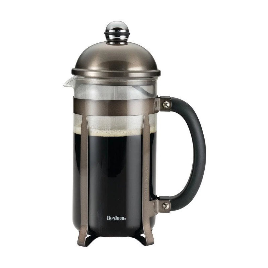 Stainless Steel French Press with Glass Carafe, 33.8-Ounce C34531