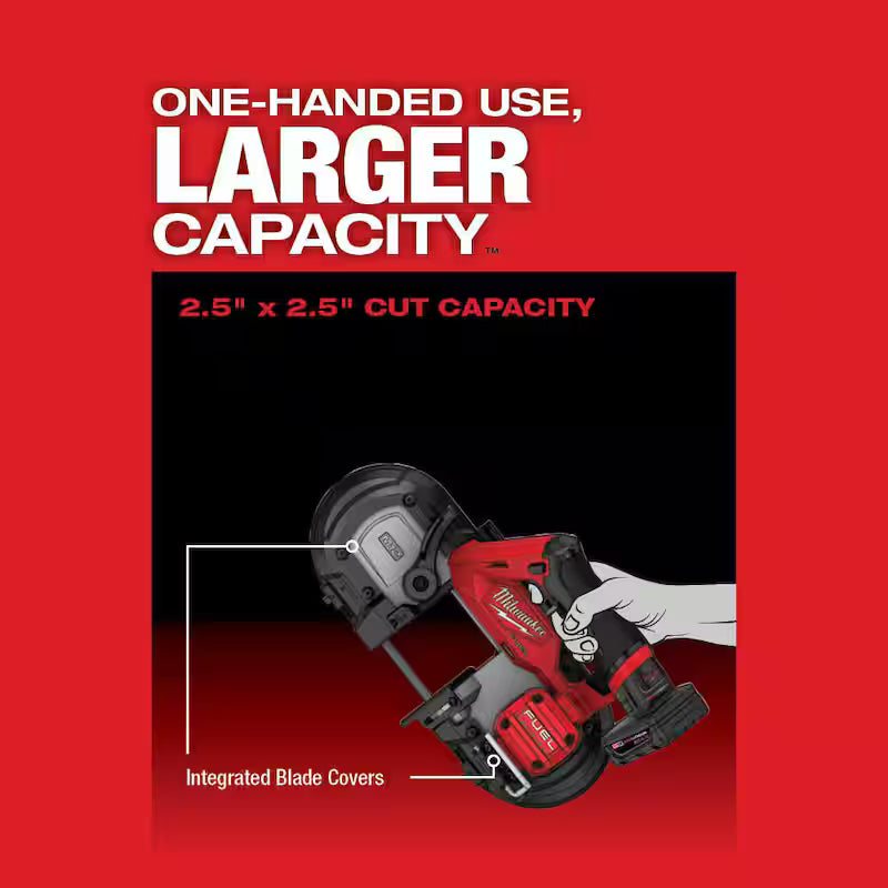 12-Volt Cordless Compact Band Saw Kit with 5.0 Ah Battery S159