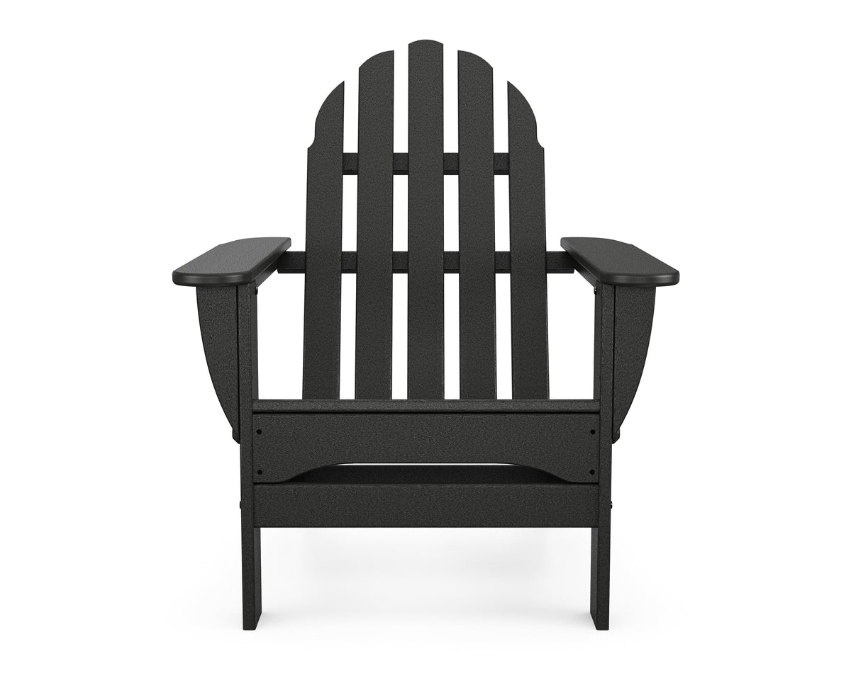Black 3-Piece Folding Adirondack Set X7878