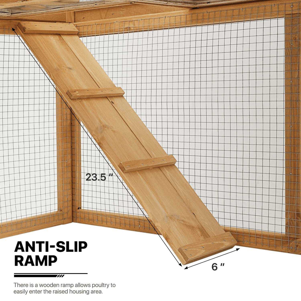 Outdoor Chicken Coop with 3 Access Areas I35725