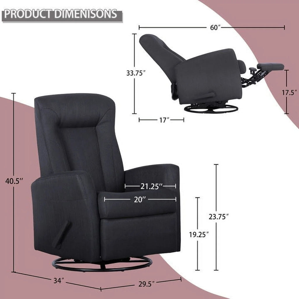 Recliner Rocker Swivel Chair M73008