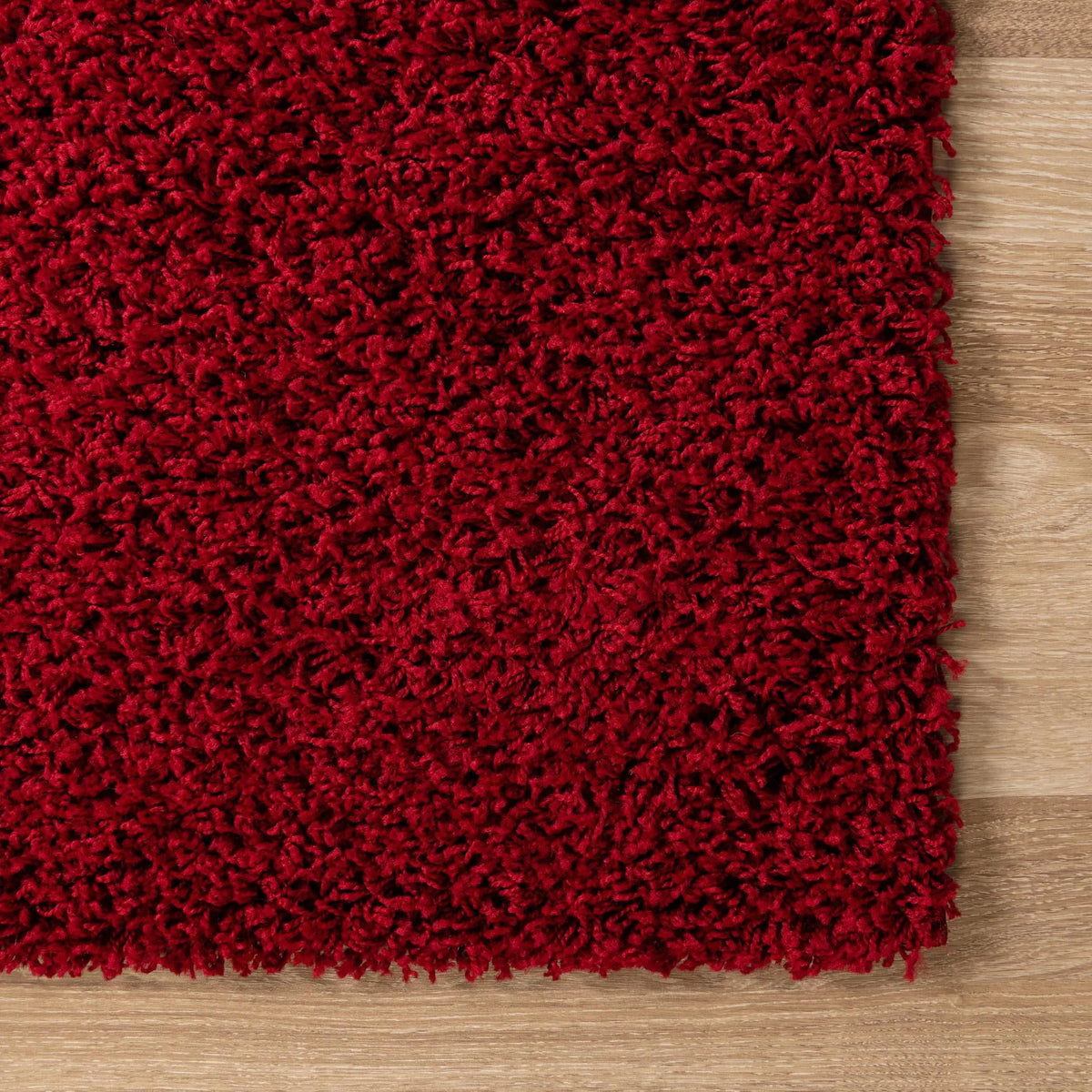 Cherry Red 5' x 8' Shag Rug H428539